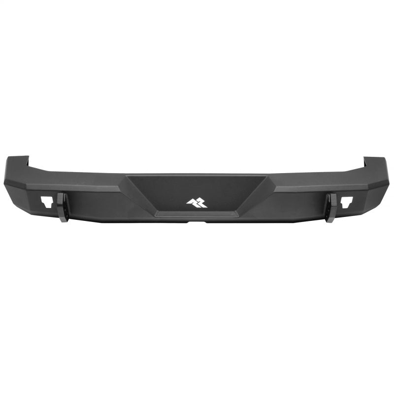 Rugged Ridge 07-18 Jeep Wrangler JK/JKU HD Rear Bumper Rugged Ridge Bumpers - Steel  AXOPROS