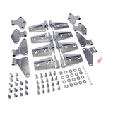 Rugged Ridge 07-18 Jeep Wrangler JKU Stainless Steel Door Hinge Kit Rugged Ridge Hardware Kits - Other  AXOPROS