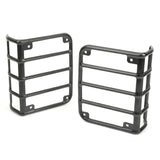 Rugged Ridge 07-18 Jeep Wrangler Textured Black Tail Light Euro Guards Rugged Ridge Light Covers and Guards  AXOPROS