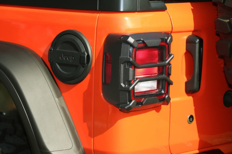 Rugged Ridge 18-20 Jeep Wrangler JL Elite Tail Light Guard Rugged Ridge Light Covers and Guards  AXOPROS