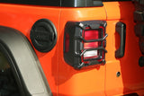 Rugged Ridge 18-20 Jeep Wrangler JL Elite Tail Light Guard Rugged Ridge Light Covers and Guards  AXOPROS