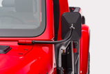 Rugged Ridge 18-20 Jeep Wrangler JL/JT Rectangular Trail Mirror Rugged Ridge Exterior Trim  AXOPROS