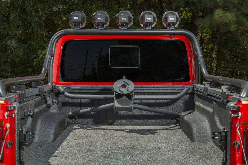 Rugged Ridge 20-21 Jeep Gladiator JT Spare Tire Carrier Hinge Casting Rugged Ridge Spare Tire Carriers  AXOPROS