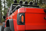 Rugged Ridge 20-24 Jeep Gladiator Flush Mount Tail Light (Pair) - Blk Rugged Ridge Tail Lights  AXOPROS