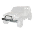 Rugged Ridge 3in Double Tube Front Bumper 07-18 Jeep Wrangler Rugged Ridge Bumper Accessories  AXOPROS