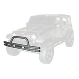 Rugged Ridge 3in Double Tube Front Bumper 07-18 Jeep Wrangler Rugged Ridge Bumper Accessories  AXOPROS