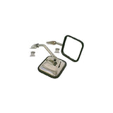 Rugged Ridge 55-86 Jeep CJ Stainless Steel Side Mirror Kit Rugged Ridge Exterior Trim  AXOPROS