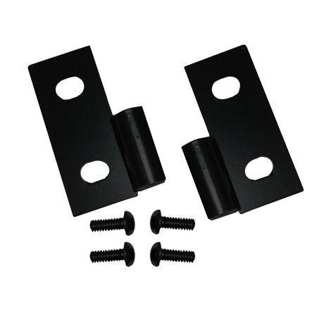 Rugged Ridge 76-06 Jeep CJ / Jeep Wrangler Black Lower Door Hinge Brackets Rugged Ridge Hardware Kits - Other  AXOPROS