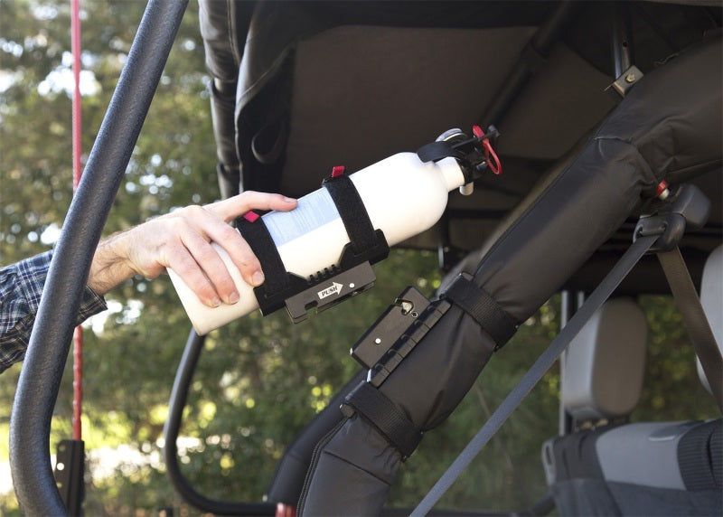 Rugged Ridge 76-20 Jeep Wrangler Elite Fire Extinguisher Holder Rugged Ridge Roll Cage Components  AXOPROS