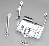 Rugged Ridge 76-86 Jeep CJ Stainless Steel Battery Tray Kit Rugged Ridge Battery Accessories  AXOPROS
