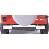 Rugged Ridge 76-95 Jeep CJ / Jeep Wrangler Stainless Steel Rear Bumperettes Rugged Ridge Bumpers - Steel  AXOPROS
