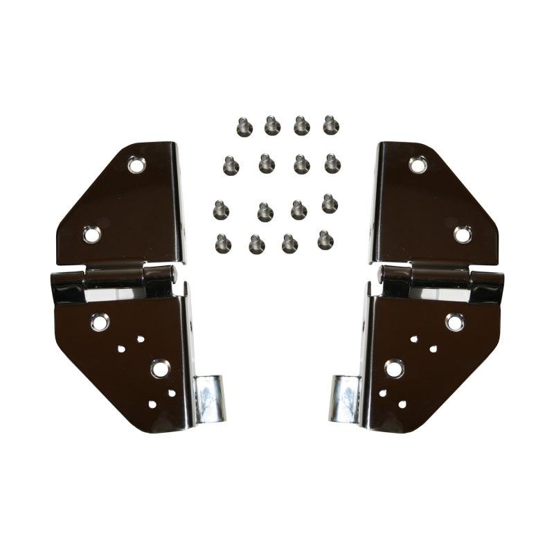 Rugged Ridge 76-95 Jeep CJ / Jeep Wrangler Stainless Steel Windshield Hinges Rugged Ridge Hardware - Singles  AXOPROS