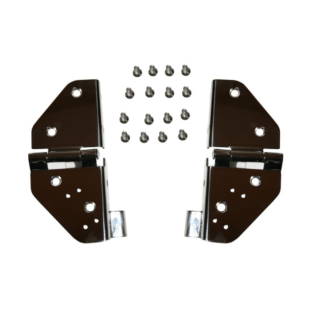 Rugged Ridge 76-95 Jeep CJ / Jeep Wrangler Stainless Steel Windshield Hinges Rugged Ridge Hardware - Singles  AXOPROS