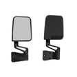 Rugged Ridge 87-02 Jeep YJ/TJ Black Door Mirror Kit Rugged Ridge Exterior Trim  AXOPROS