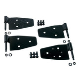 Rugged Ridge 87-06 Jeep Wrangler Black Door Hinge Kit Rugged Ridge Hardware Kits - Other  AXOPROS