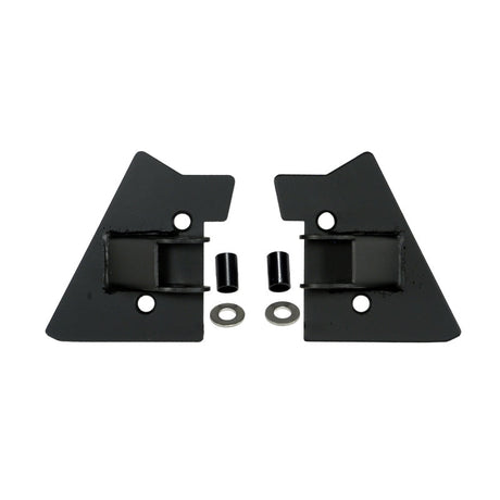Rugged Ridge 97-02 Jeep Wrangler TJ Black Mirror Relocation Brackets Rugged Ridge Exterior Trim  AXOPROS