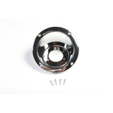 Rugged Ridge 97-06 Jeep Wrangler Chrome Gas Tank Filler Bezel Rugged Ridge Fuel Caps  AXOPROS