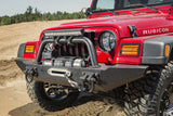 Rugged Ridge 97-06 Jeep Wrangler TJ Black Aluminum Hood Catches Rugged Ridge Brackets  AXOPROS