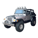 Rugged Ridge 97-06 Jeep Wrangler TJ Black Full Frame Light Bar Rugged Ridge Light Bars & Cubes  AXOPROS