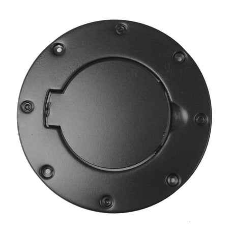 Rugged Ridge 97-06 Jeep Wrangler TJ Black Non-Locking Gas Cap Door Rugged Ridge Fuel Caps  AXOPROS
