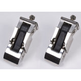 Rugged Ridge 97-06 Jeep Wrangler TJ Stainless Steel Hood Catch Set Rugged Ridge Brackets  AXOPROS