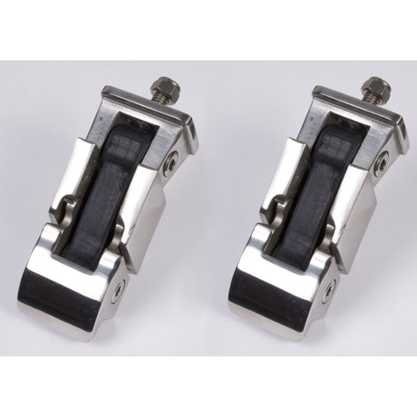 Rugged Ridge 97-06 Jeep Wrangler TJ Stainless Steel Hood Catch Set Rugged Ridge Brackets  AXOPROS