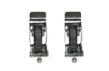 Rugged Ridge 97-06 Jeep Wrangler TJ Stainless Steel Hood Catch Set Rugged Ridge Brackets  AXOPROS