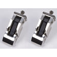 Rugged Ridge 97-06 Jeep Wrangler TJ Stainless Steel Hood Catch Set Rugged Ridge Brackets  AXOPROS