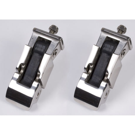 Rugged Ridge 97-06 Jeep Wrangler TJ Stainless Steel Hood Catch Set Rugged Ridge Brackets  AXOPROS