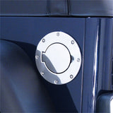 Rugged Ridge 97-06 Jeep Wrangler TJ Stainless Steel Non-Locking Gas Cap Door Rugged Ridge Fuel Caps  AXOPROS