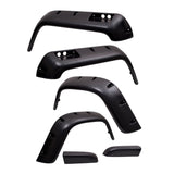 Rugged Ridge All Terrain Fender Flare Kit 87-95 Jeep Wrangler YJ Rugged Ridge Fender Flares  AXOPROS