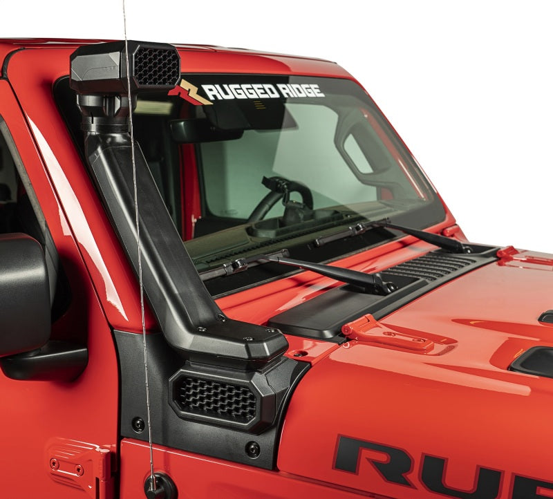 Rugged Ridge AmFib Low/High Mount Snorkel System 18-20 Jeep Wrangler JL 2020 JT Rugged Ridge Air Intake Components  AXOPROS