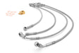 Rugged Ridge Brake Hose Kit Braided Stainless 07-18 Jeep Wrangler Rugged Ridge Brake Line Kits  AXOPROS