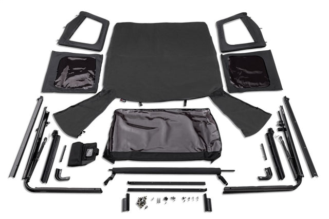 Rugged Ridge Complete Soft Top w/Black Frame 76-95 Jeep Wrangler CJ/YJ Rugged Ridge Soft Tops  AXOPROS