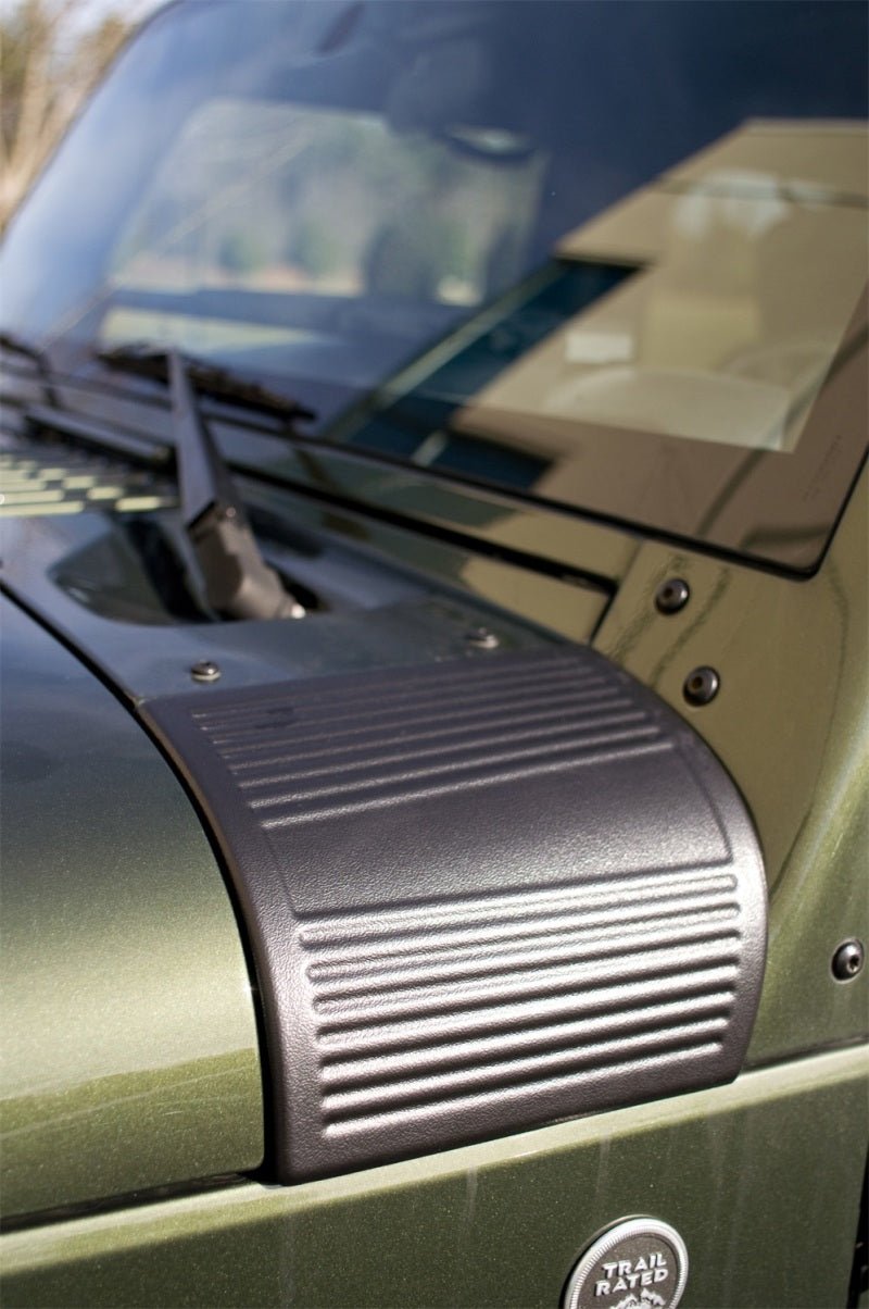 Rugged Ridge Cowl Body Armor 07-18 Jeep Wrangler Rugged Ridge Body Armor & Rock Rails  AXOPROS