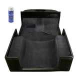 Rugged Ridge Deluxe Carpet Kit w/ Adhesive Gray 76-95 Jeep CJ &Jeep Wrangler YJ Rugged Ridge Floor Mats Carpeted  AXOPROS