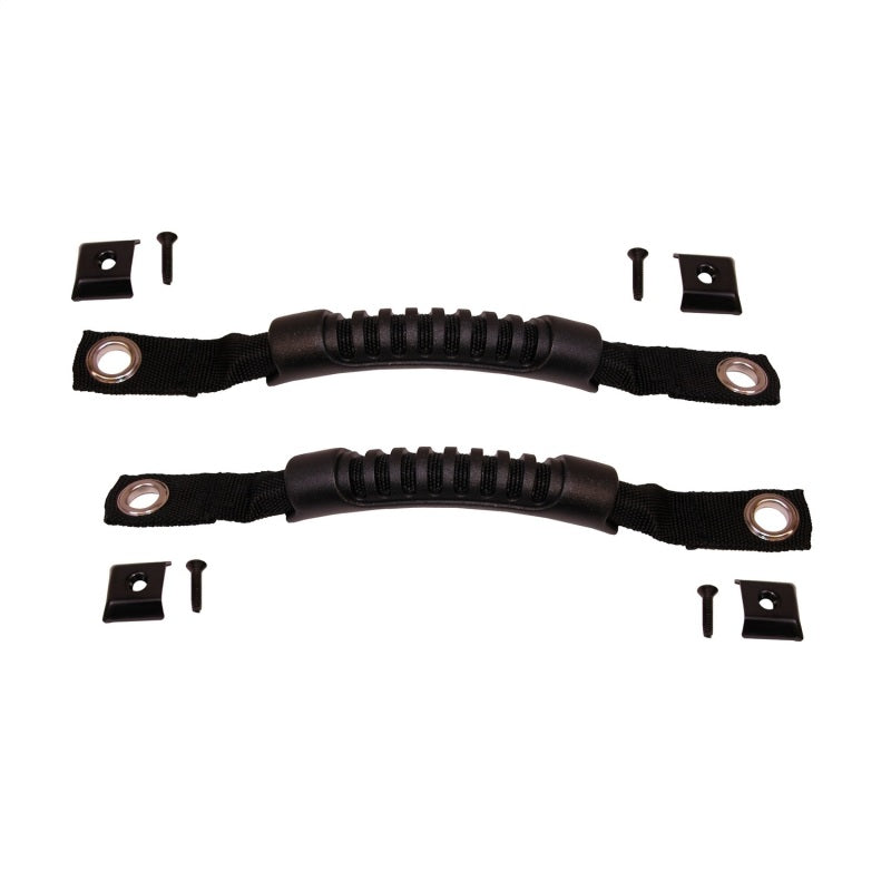 Rugged Ridge Door Pull Straps 76-95 Jeep CJ / Jeep Wrangler Rugged Ridge Hardware - Singles  AXOPROS