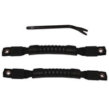 Rugged Ridge Door Pull Straps Black 97-06 Jeep Wrangler Rugged Ridge Hardware - Singles  AXOPROS