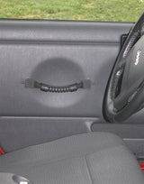 Rugged Ridge Door Pull Straps Black 97-06 Jeep Wrangler Rugged Ridge Hardware - Singles  AXOPROS