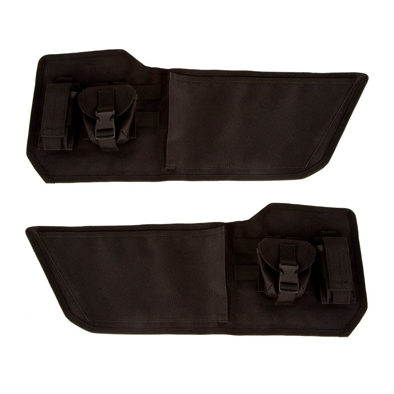Rugged Ridge Door Storage Panel Pair w/Pouches 11-18 JK Rugged Ridge Storage Racks  AXOPROS