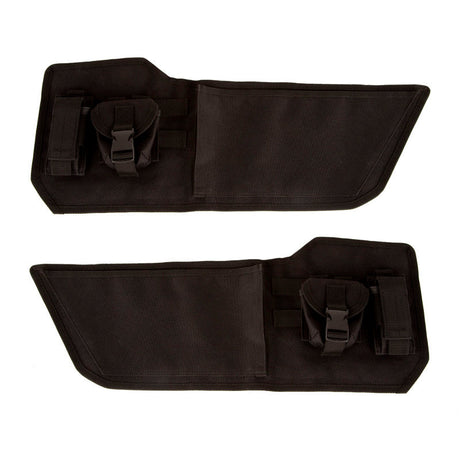 Rugged Ridge Door Storage Panel Pair w/Pouches 11-18 JK Rugged Ridge Storage Racks  AXOPROS
