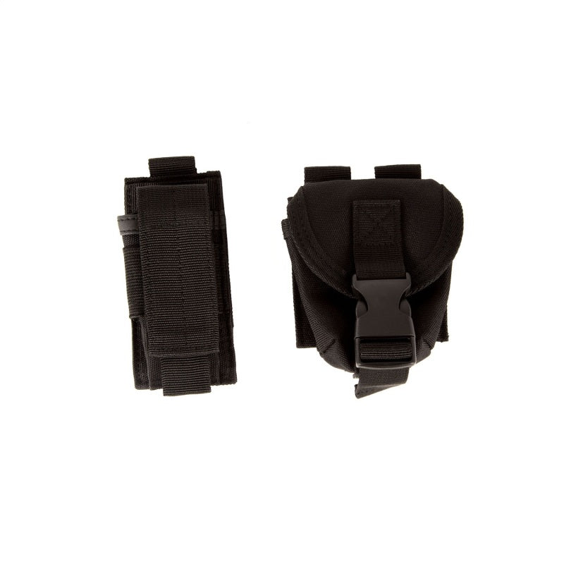 Rugged Ridge Door Storage Panel Pair w/Pouches 11-18 JK Rugged Ridge Storage Racks  AXOPROS