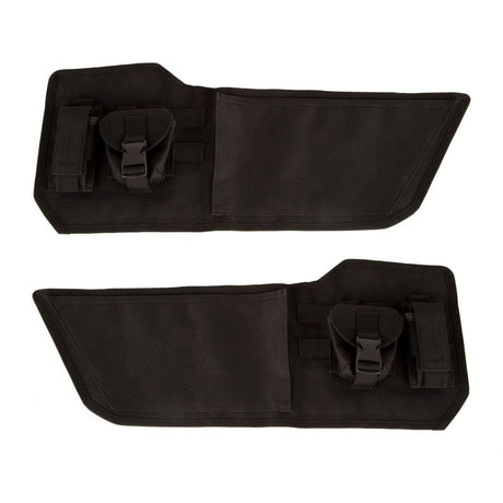 Rugged Ridge Door Storage Panel Pair w/Pouches 11-18 JK Rugged Ridge Storage Racks  AXOPROS