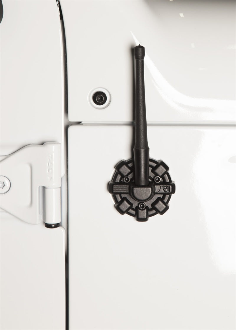 Rugged Ridge Elite Antenna Base Black 07-20 Jeep JK/JL/JT Rugged Ridge Antennas  AXOPROS