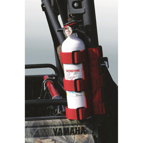 Rugged Ridge Fire Extinguisher Holder Red Rugged Ridge Dash & Interior Trim  AXOPROS