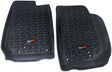 Rugged Ridge Floor Liner Front Black 2007-2018 Jeep Wrangler Unlimited JK 4 Dr Rugged Ridge Floor Mats - Rubber  AXOPROS