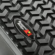 Rugged Ridge Floor Liner Front/Rear/Cargo Black 1976-1995 Jeep Wrangler / CJ Rugged Ridge Floor Mats - Rubber  AXOPROS