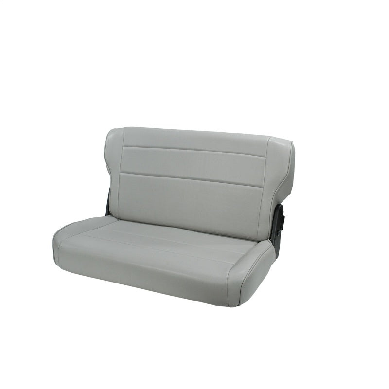 Rugged Ridge Fold & Tumble Rear Seat Gray 76-95 Jeep CJ / Jeep Wrangler Rugged Ridge Seat Releases  AXOPROS