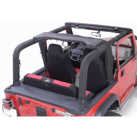 Rugged Ridge Full Roll Bar Cover Kit 92-95 Jeep Wrangler YJ Rugged Ridge Roll Cage Components  AXOPROS