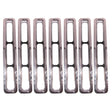 Rugged Ridge Grille Inserts Chrome 87-95 Jeep Wrangler YJ Rugged Ridge Grilles  AXOPROS
